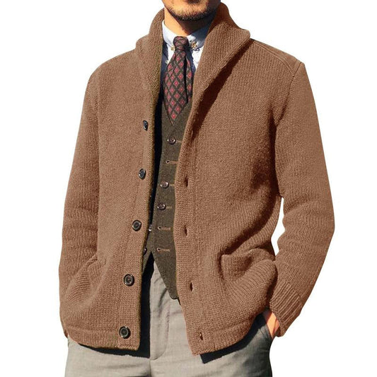 Cardigan d’Hiver Polyvalent et Confortable pour Hommes Élégants