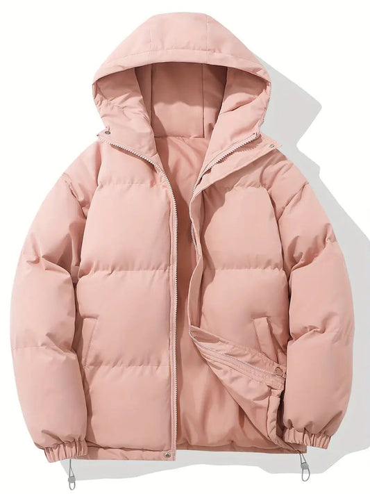 Veste d’Hiver Élégante et Chaude avec Capuche pour Femme – Parfaite pour le Froid