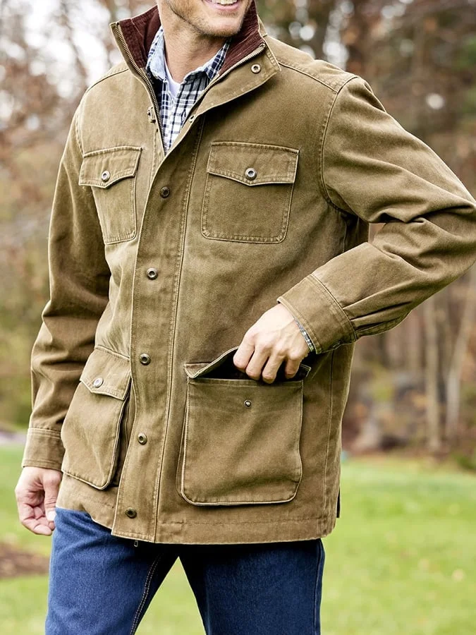 Veste Élégante pour Hommes – Idéale pour Toutes Saisons et Activités en Plein Air