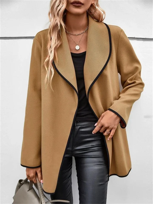 Manteau Élégant pour des Looks Confortables en Saison Froide