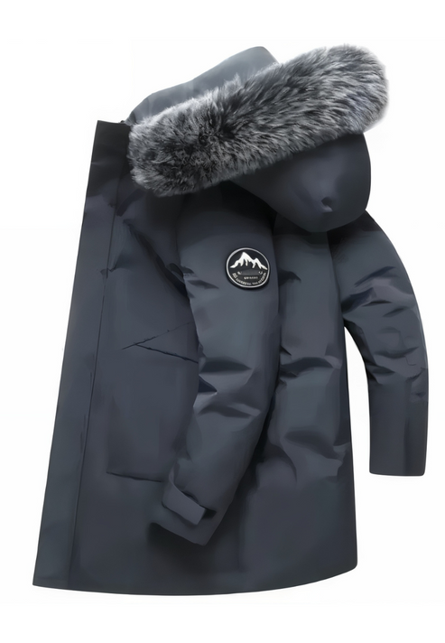 Parka Élégant pour Hommes avec Capuche Raffinée