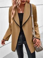 Manteau Élégant pour des Looks Confortables en Saison Froide