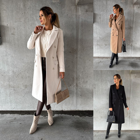 Manteau Décontracté Élégant pour Femme – Automne et Hiver Chic