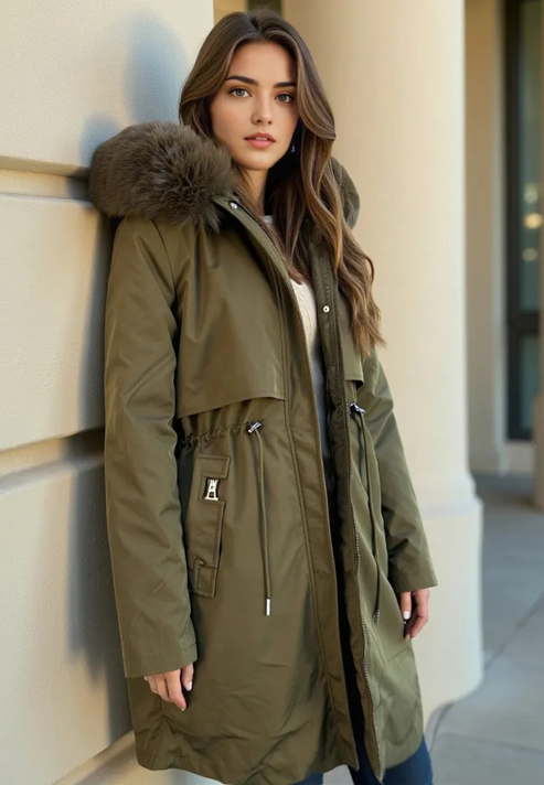 Parka Moderne pour Femmes au Design Élégant et Actuel