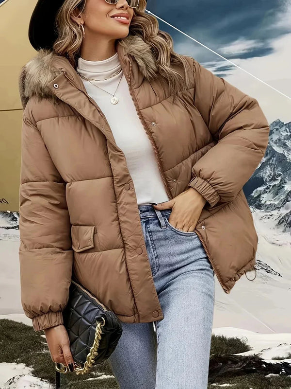 Veste d’Hiver pour Femme au Design Élégant et Contemporain