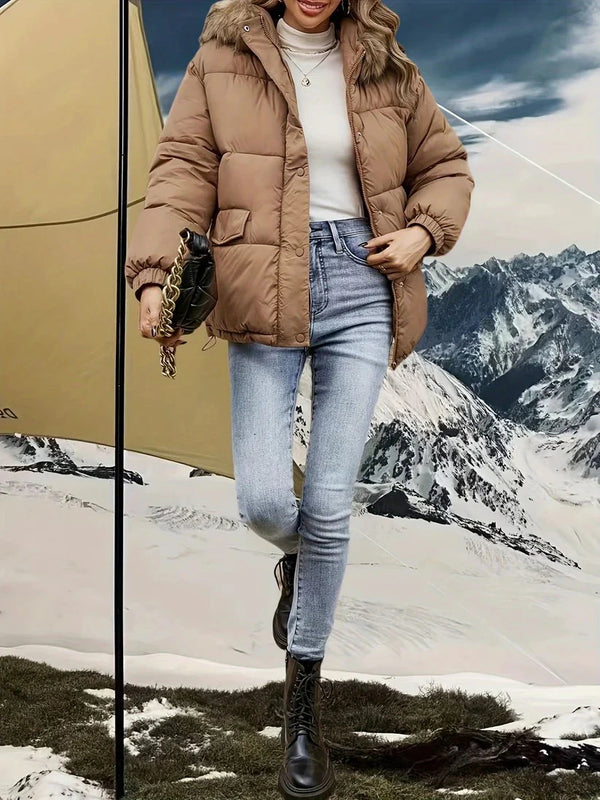 Veste d’Hiver pour Femme au Design Élégant et Contemporain